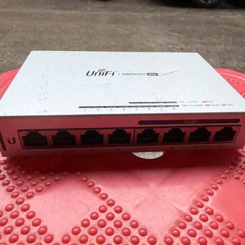 【议价】UBNT UFi US-8-60W 8口千兆POE交换机