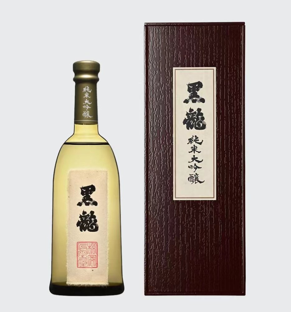 日本清酒 黑龙  纯米大吟酿  黑龙酒造 瓶装 720ml