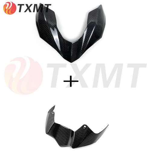 适用摩托车KAWASAKI 川崎Z900改装 油箱盖 全套碳纤维外壳17-19年