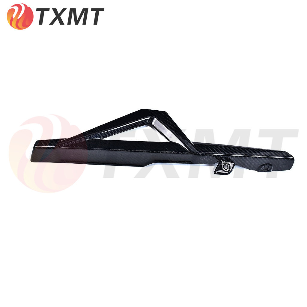 适用阿普利亚 Aprilia RSV4  摩托车改装碳纤维链条盖 链条保护罩