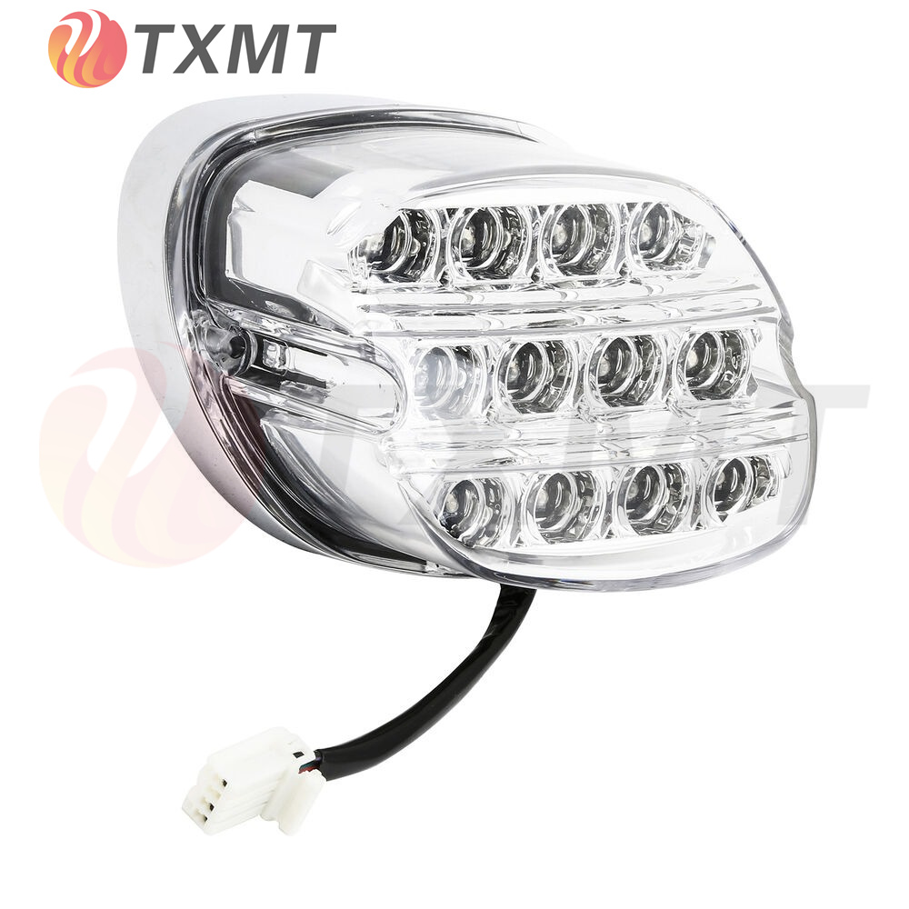 哈雷肥仔大滑翔FLH FLT FLST FXST FXD FLSTSB- LED 尾灯后刹车灯