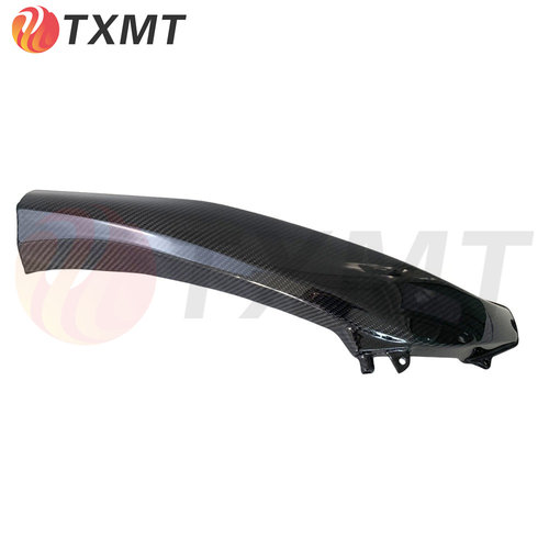 适用摩托车改装Kawasaki川崎H2配件碳纤维进气管罩 进气保护罩15+