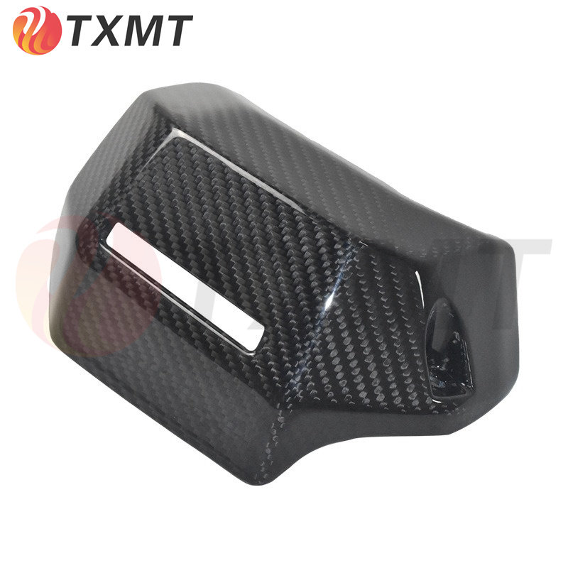 适用摩托车yamaha雅马哈MT07 FZ07改装碳纤维水箱罩 水箱护板18+