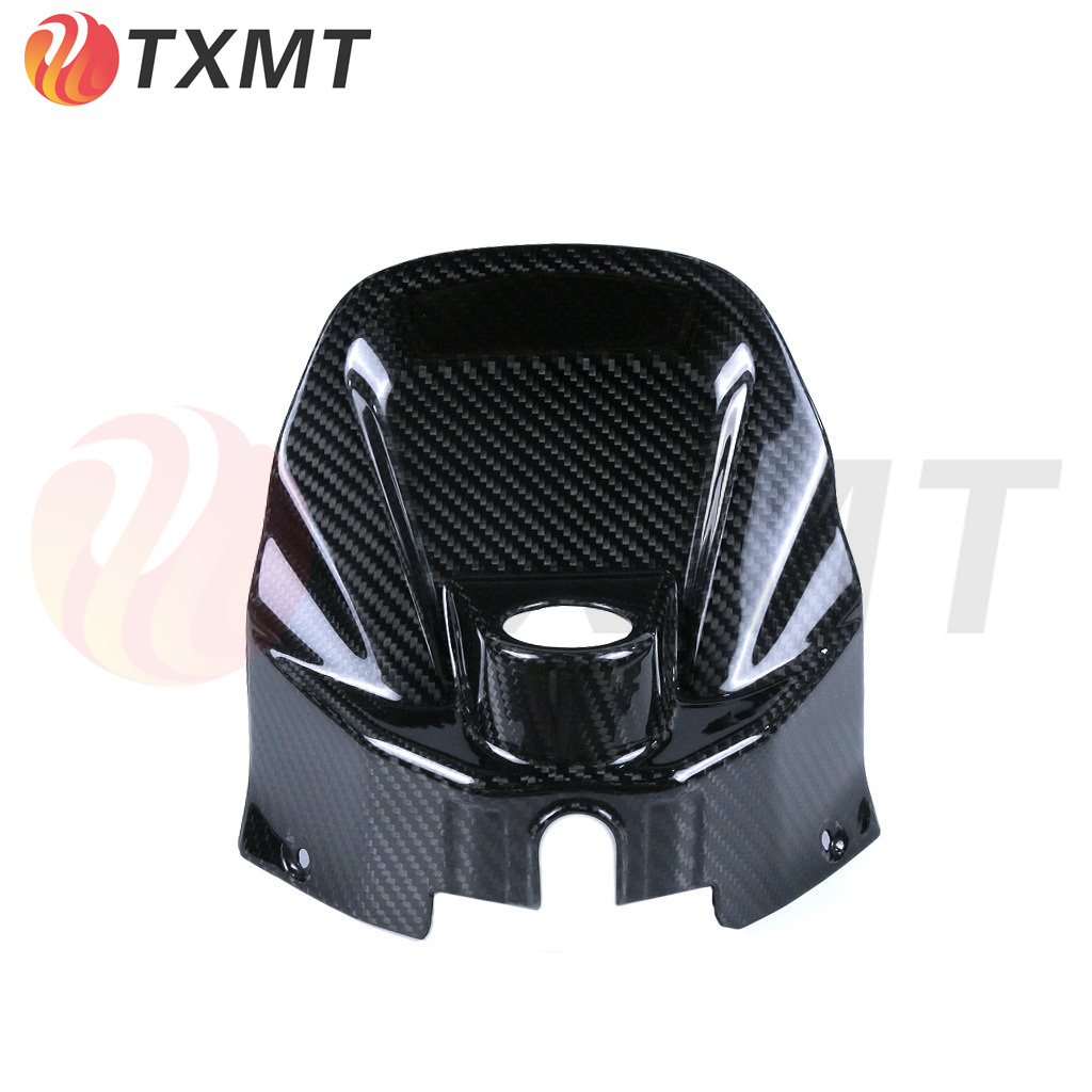 适用阿普利亚 Aprilia RS660碳纤维改装锁头盖 钥匙锁盖罩装饰件