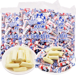 大白兔奶糖500g喜庆礼罐糖果礼物喜糖儿时怀旧创意礼盒 冠生园