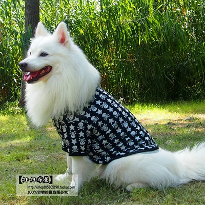 狗银狐犬犬毛宠物大型秋衣衣服狗中型萨摩耶狗装大
