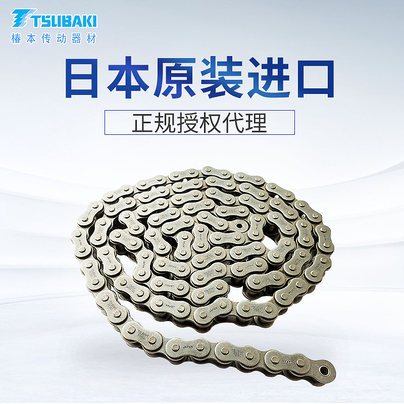 TSUBAKI日本椿本链条RS40-1-RP-U 碳钢  工业滚子链条