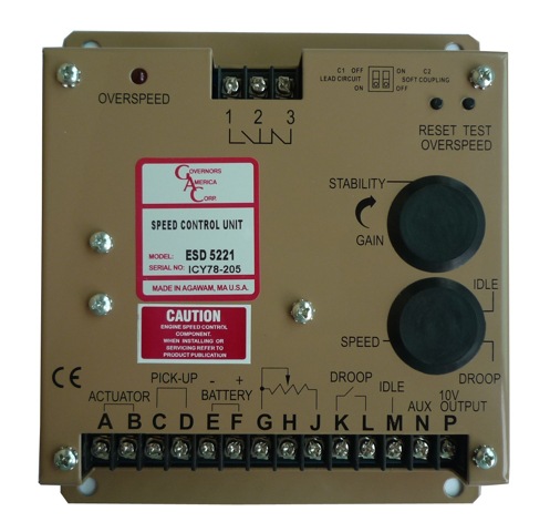 重庆康明斯发电机组 GAC调速板ESD5221 调速器 电调板 速度控制板
