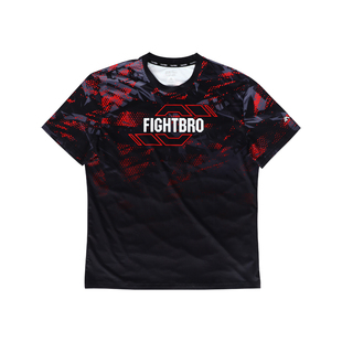 FIGHTBRO飞特氏拳击短袖成人男女泰拳格斗速干T恤搏击训练健身