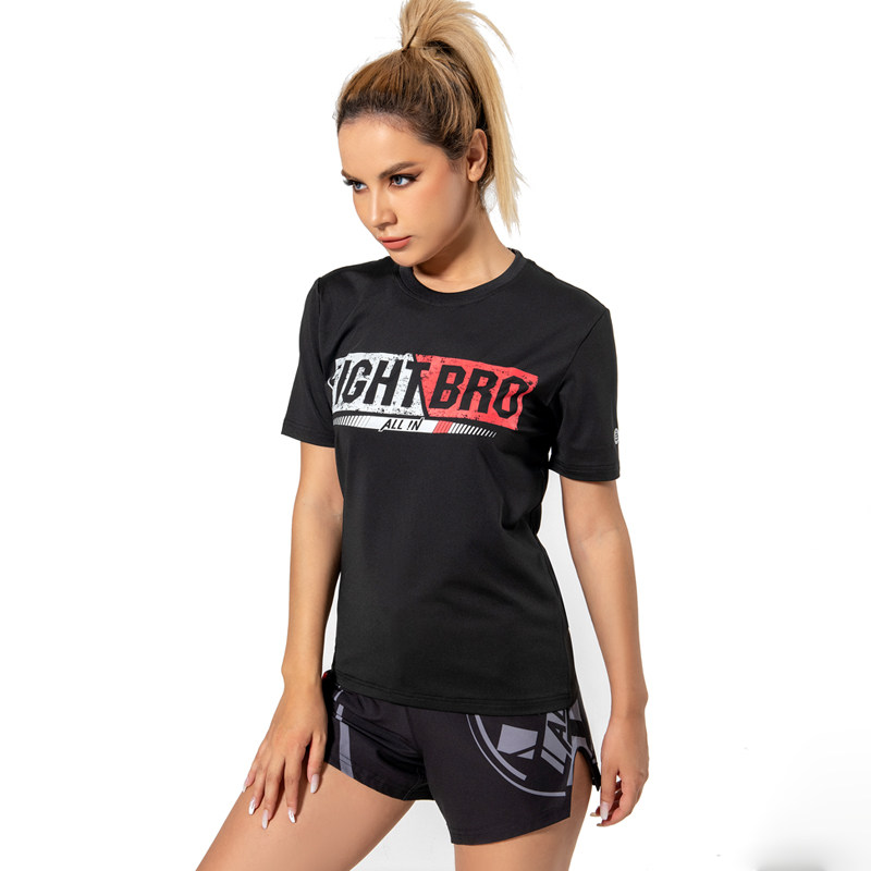 FIGHTBRO飞特氏速干衣男短袖紧身弹力吸汗跑步健身户外运动训练服