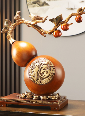 中式创意葫芦摆件玄关电