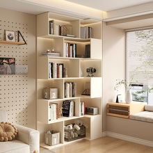 定制全实木书柜客厅拐角书架转角储物柜子橡木到顶墙角落地置物架