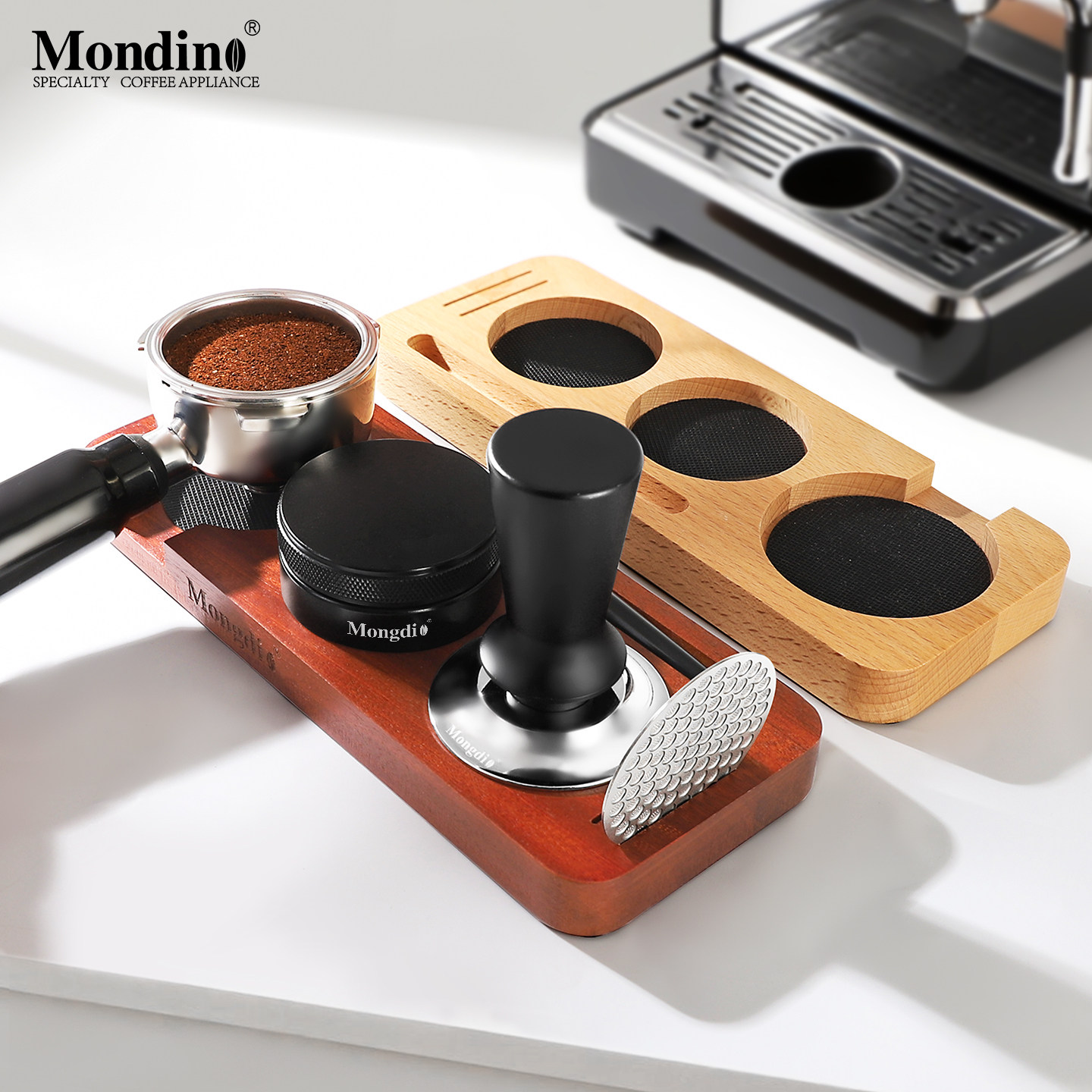 咖啡压粉座压粉锤布粉器咖啡机手柄支架多功能收纳架咖啡器具套装