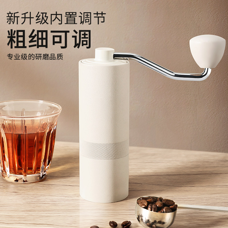 手摇磨豆机手动咖啡豆研磨机家用钢芯手磨咖啡机咖啡研磨器磨豆器图片