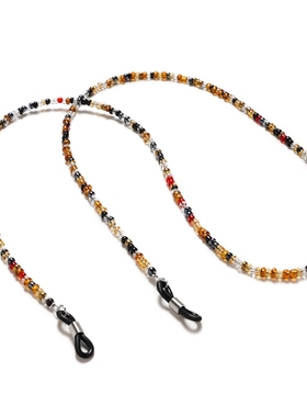 口罩链日韩风亚克力儿童成人口罩挂绳防丢时尚眼镜链