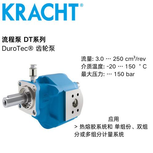 KF10RF7/4齿轮泵GG25材质FKM/PTFE双径向密封25bar