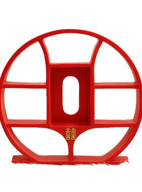 新中式婚房套装架带相框摆件树脂工艺品卧室布置框架新房桌面婚庆