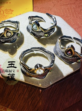 莲·圆融·清净｜一对一定制纯银流通纯银戒指人缘小张师傅