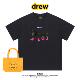 Drew赵露思同款 男女纯棉短袖 腊肠狗狗T恤可爱百搭宽松情侣款 夏季
