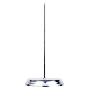 得力传票叉器单据票据座插针插纸钉菜单挂单插单神器单子插收银单插纸厨房插钉座插单针外卖单子固定器奶茶店