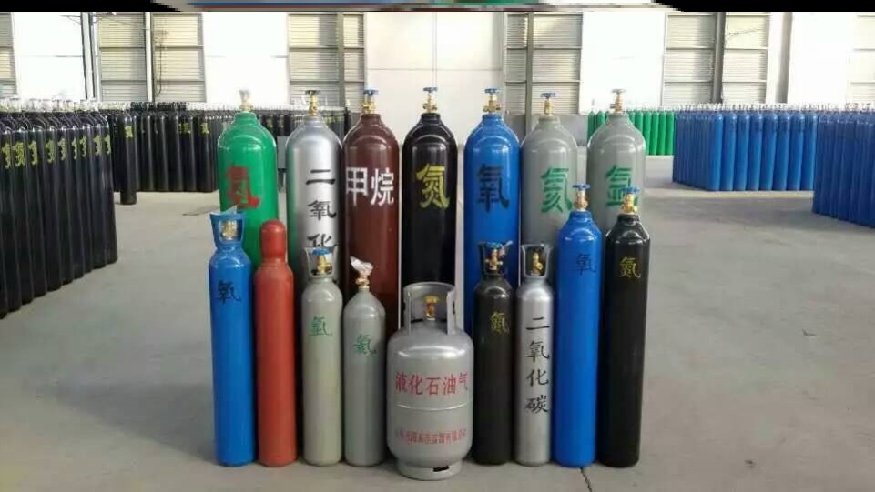 不含气体空瓶工业家用氮气瓶施工焊接20l拉手无缝防摔