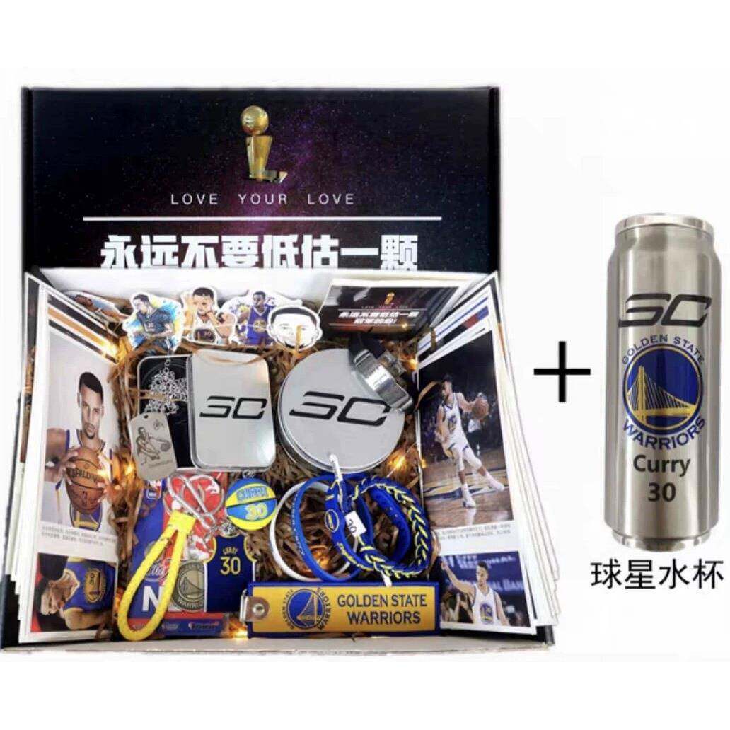 NBA球星礼盒库里科比欧文周边篮球球迷用品
