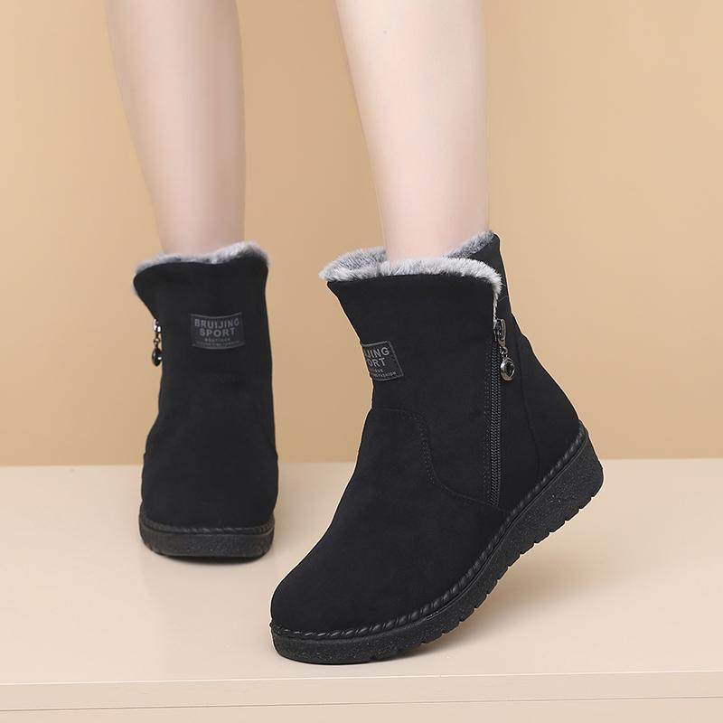 冬季女棉靴加绒加厚保暖高帮保暖女中筒靴老北京布鞋防滑大码女靴,女鞋,时尚雪地靴,淘宝优惠券,粉丝福利购,淘宝优惠卷
