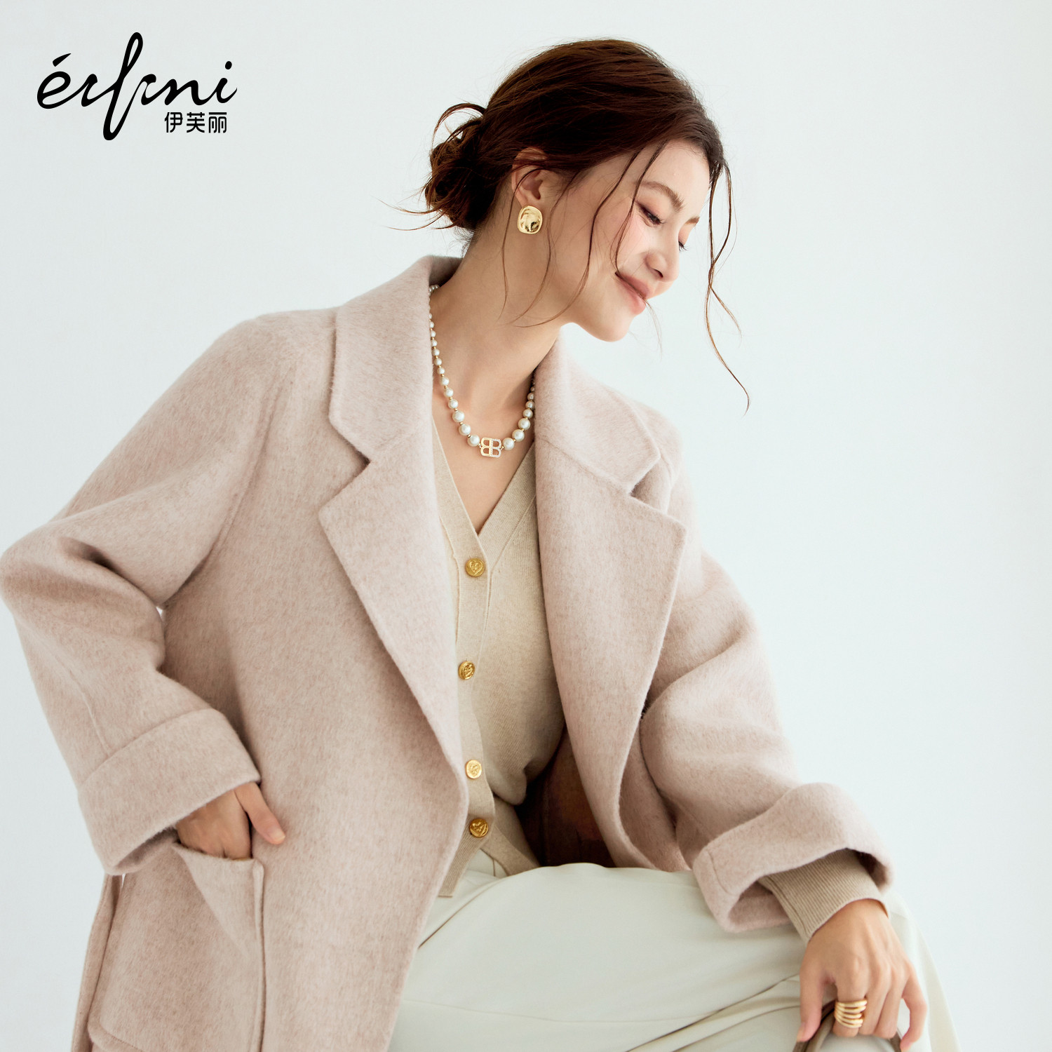 伊芙丽毛呢外套1G9970862W