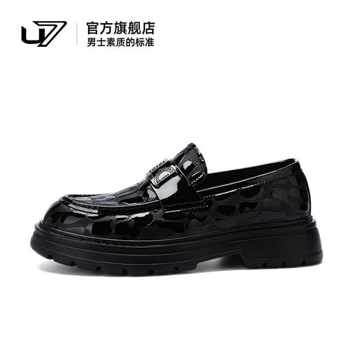 u7休闲皮鞋头层牛皮亲肤舒适