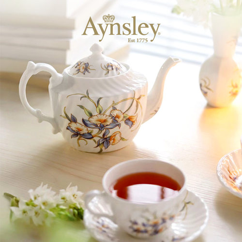 英国咖啡杯Aynsley骨瓷下午茶具