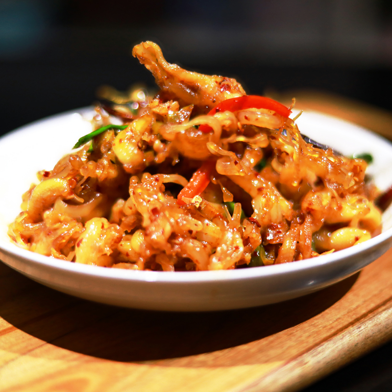 祥旺鸭脚筋冰冻冷冻鸭掌筋