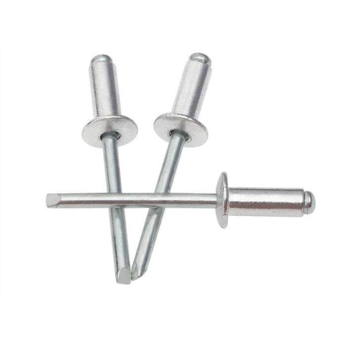 M2M2.4M2.8M3M3.2铝制平圆头拉铆钉开口抽芯铆钉*4x5x6x7x8*9-12