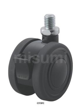 CTEJN CTEJNS40 50 60 75A 75B /8/10/12/16 花样脚轮 万向螺纹型