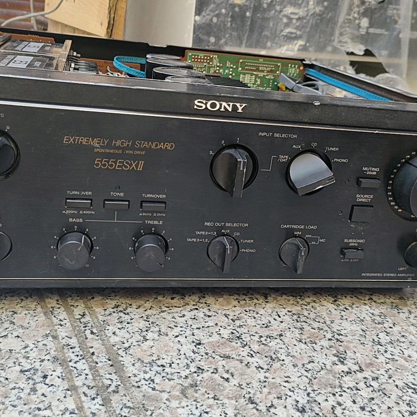 售前询价索尼TA-F555ESX II功放 发烧级合并式放大器 音响