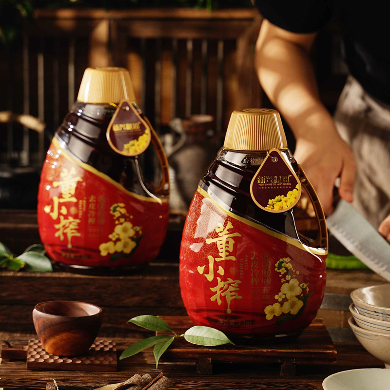 董小榨优质冷榨黄正宗四川菜籽油