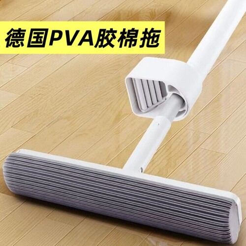 胶棉浴室吸水拖把家用免手洗地拖