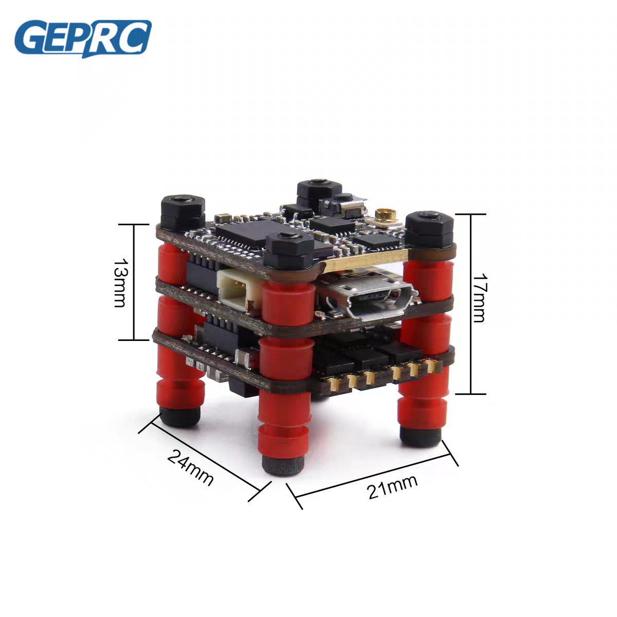 图传 GEPRC/格普 STABLE-F411 FPV 穿越机飞塔 12A电调图传 竞速