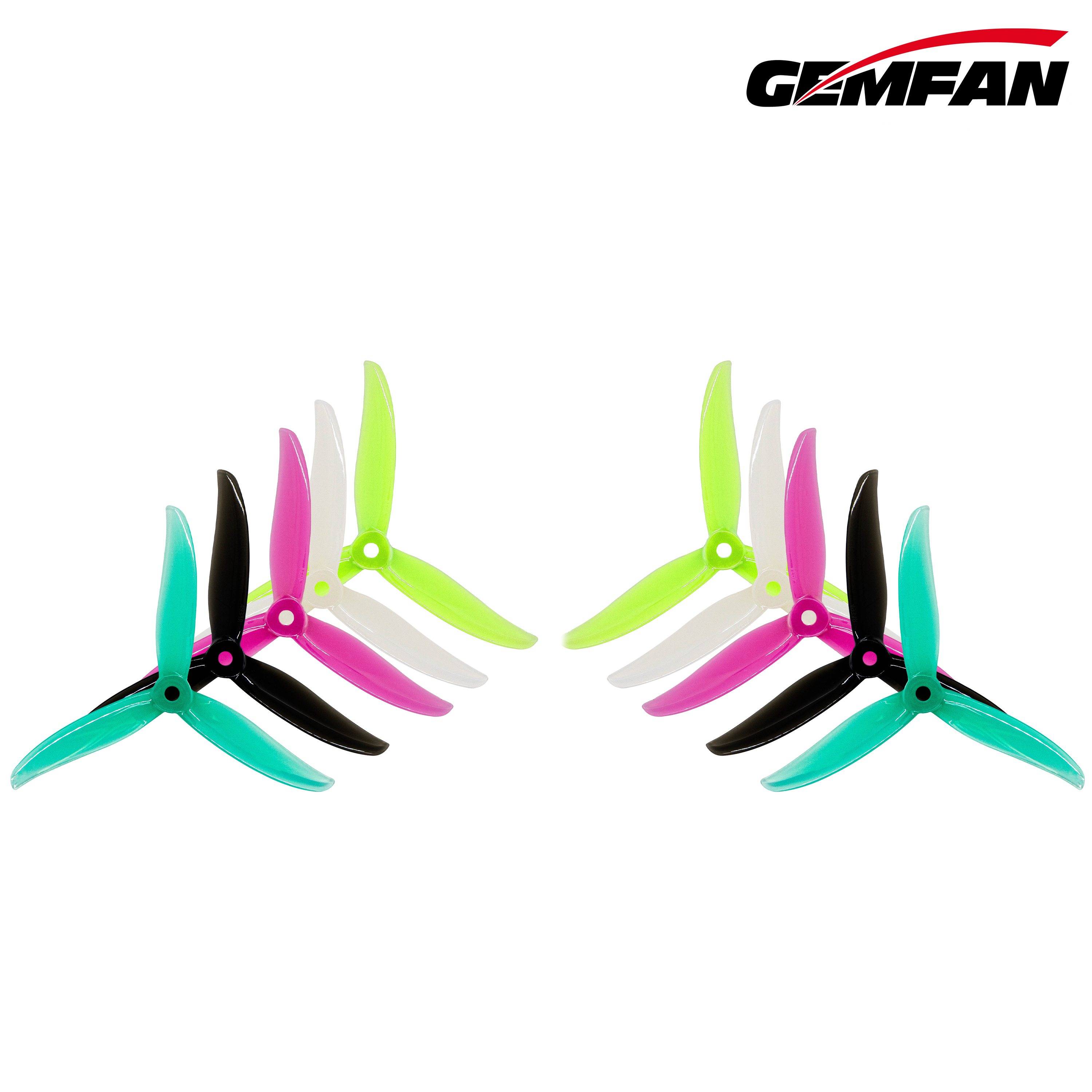 乾丰GEMFAN 4934-3 正品 花飞桨叶 5英寸FPV 三叶桨 螺旋桨 顺滑