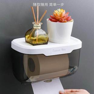 Toilet Tissue Paper Holder Shelf Bathroom kitchen Towel Roll
