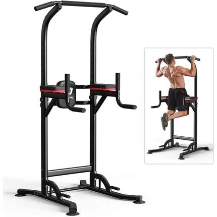 Pull Up Bar Power Tower Dip Bar Station Dip Stand Multi-Func