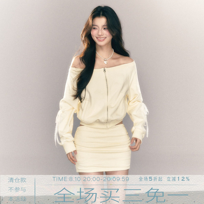 MMMOUND新品上新拉链宽领卫衣图片