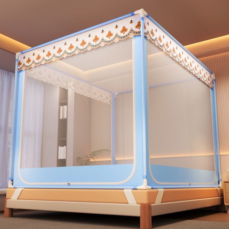 蚊帐新款婴儿防摔围栏儿童防掉床高端卧室抗菌家用免安装加厚回底,床上用品,蚊帐,淘宝优惠券,粉丝福利购,淘宝优惠卷