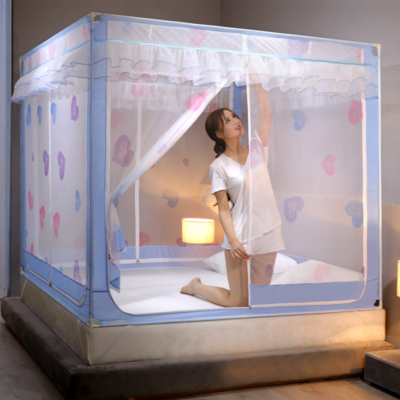 新款抗菌儿童防摔围栏家用蚊帐