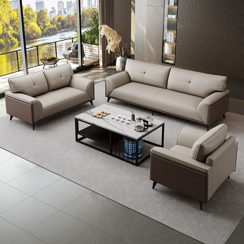 猫爪皮办公沙发亏本走量全套1760