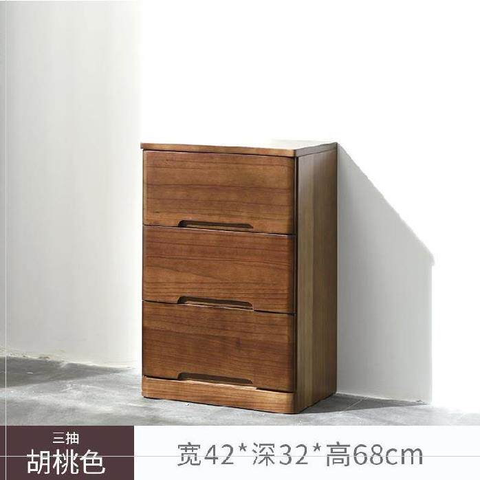 可放行李箱的收纳柜木杂物带门九斗柜迷你书架木头家具衣服五斗橱 如十二小店的小店 特价促销优惠券