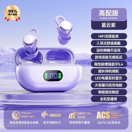 曼哈顿德国进口柏林之声X66PRO蓝牙耳机无线高音质超长续航睡眠耳