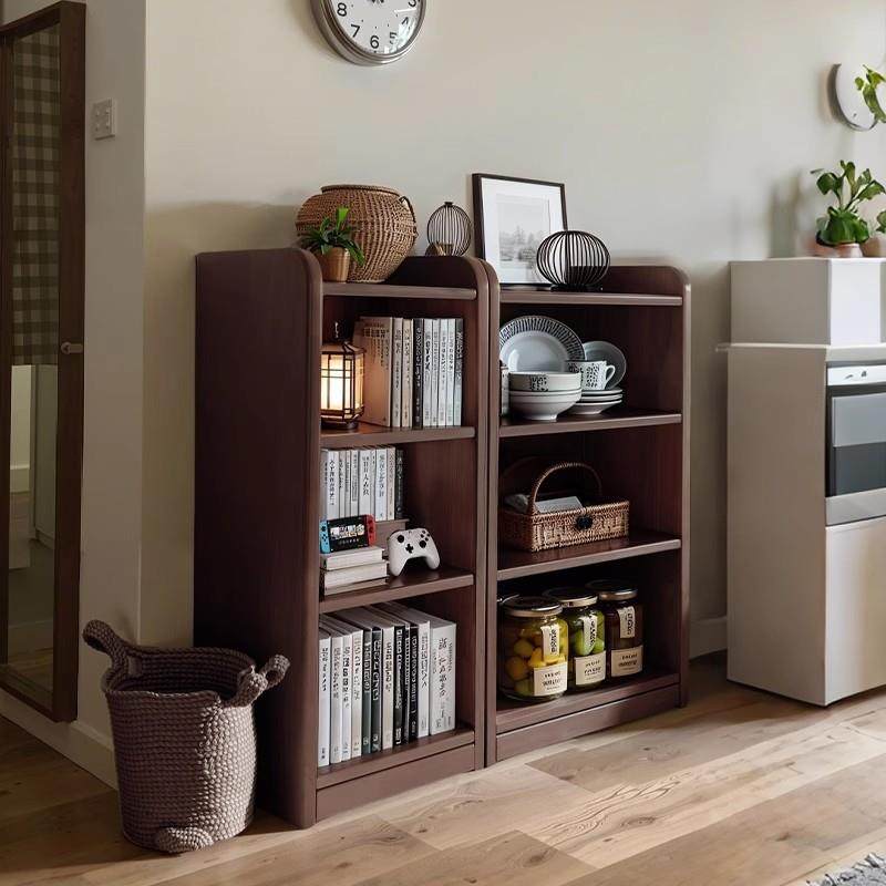 实木书架落地置物架客厅靠墙日式自由组合柜子收纳储物展示矮书柜,住宅家具,儿童储物架/收纳架,淘宝优惠券,粉丝福利购,淘宝优惠卷