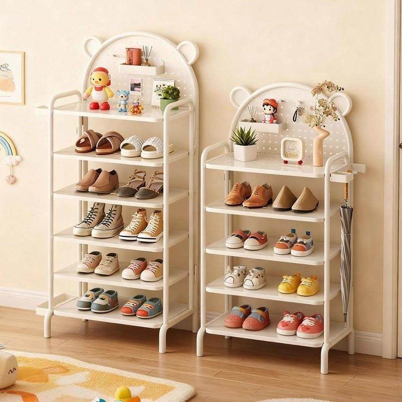 儿童鞋架多层家用门口入户收纳小窄简易置物架室内好看小窄型鞋柜