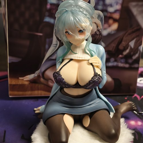 遗孀之雪女深冬雪乃手办