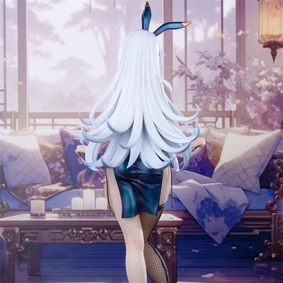 【全款】旗开得胜兔女郎GK手办动漫二次元美少女海景房机箱摆件